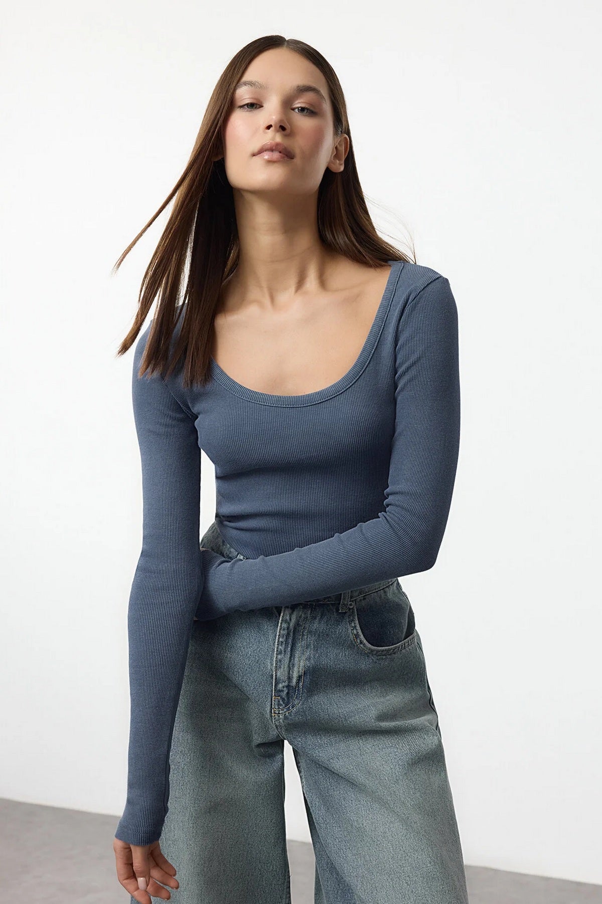 Bluze TWOAW24BZ00301 - indigo [djesi-src-503c3af1b53e236f32d02452fedcb4f2bc1866a7f1a1a626746585fcce2f28cf]
