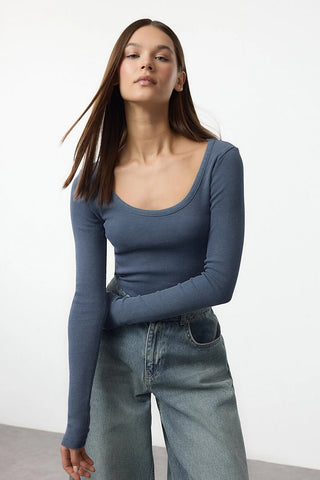 Bluze TWOAW24BZ00301 - indigo [djesi-src-503c3af1b53e236f32d02452fedcb4f2bc1866a7f1a1a626746585fcce2f28cf]