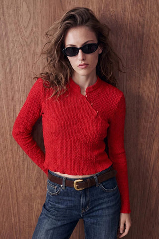 Bluza TWOAW27BZ00375 - crvena [djesi-src-eb7079e2449d0d87e260d63c346945200892a23769f56e67dd856ff6d5fcd3f9]