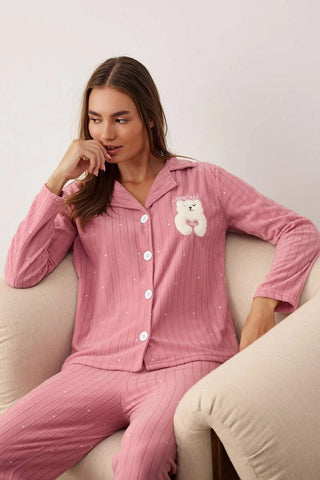 Pidžame THMAW24PT00176 - roze [djesi-src-19f67123f2abf3c669ebd3684156faac55cbeb6e35865f5f211e628e08e81da2]
