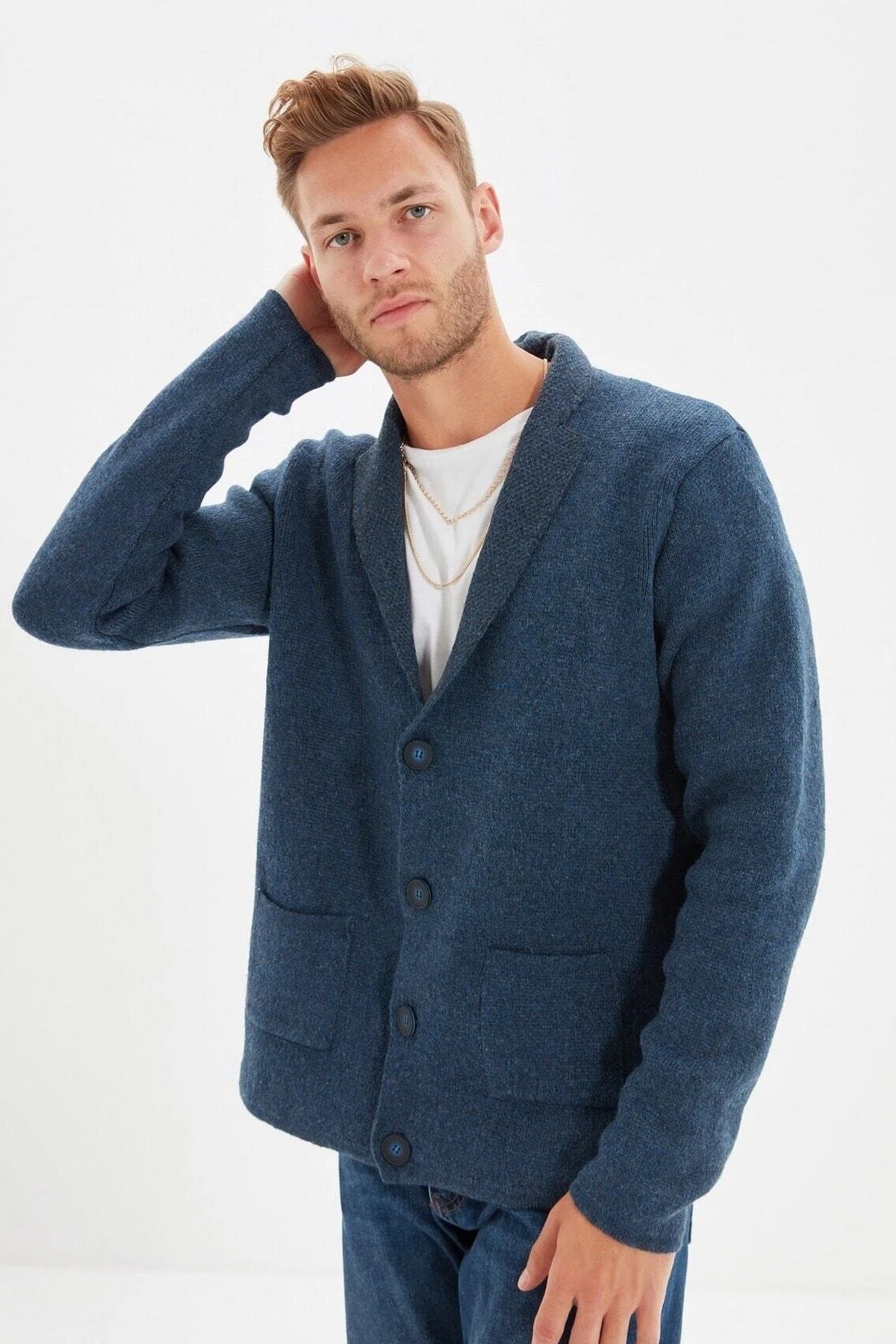 Kardigan TMNAW22HI0140 - indigo [djesi-src-2ed93aa3141c137070e78208fe6118c6394846253522f60a6c7d98b73fd9a360]