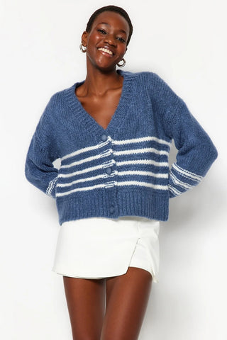 Kardigan TWOAW24HI00118 - indigo [djesi-src-081503667c58206040aa7e7e1217bcc7fda8359df2cd19daed2feb95c7a50e70]
