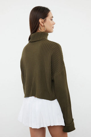 Džemper TWOAW22KZ0223 - khaki [djesi-src-8fe52e7159f282f41b2da0c116a008747c27221968d784c95a8bd882b32ed031]