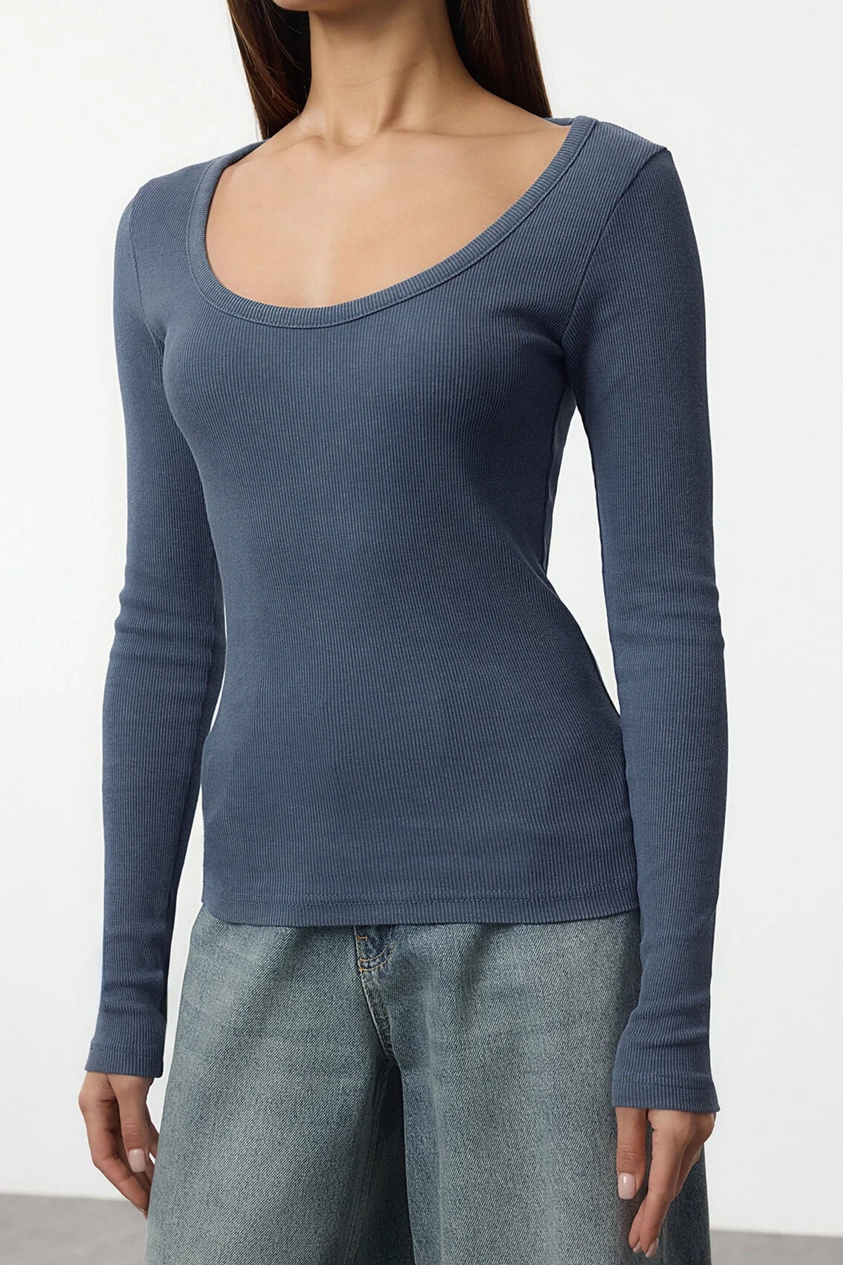 Bluze TWOAW24BZ00301 - indigo [djesi-src-71a634163f3b131e69ceee8b945c7a79072beadd29f5e221c4f8ca81150d7f93]