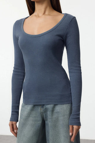 Bluze TWOAW24BZ00301 - indigo [djesi-src-71a634163f3b131e69ceee8b945c7a79072beadd29f5e221c4f8ca81150d7f93]