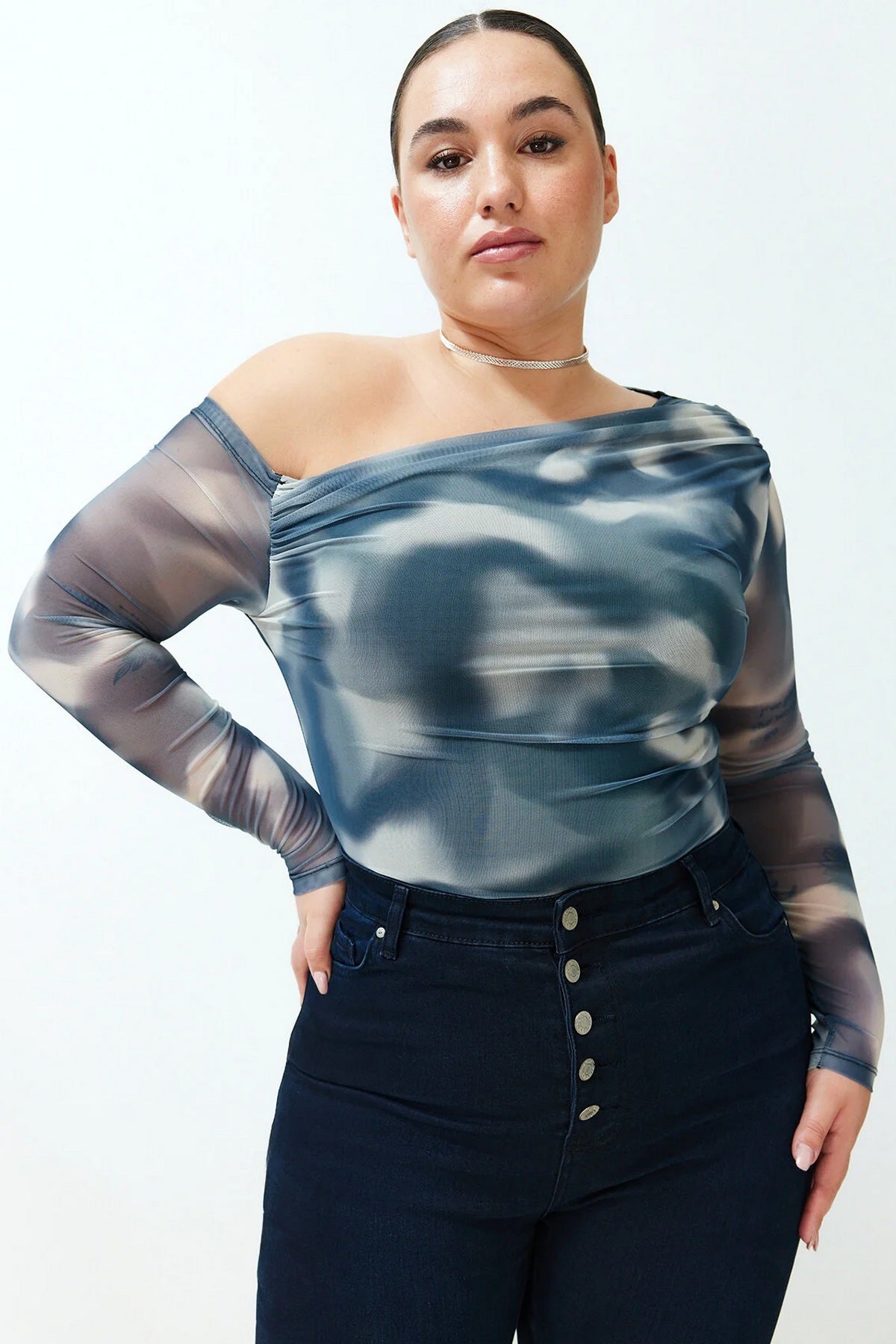 Bluze TBBSS24AF00025 - indigo [djesi-src-37cc44234cafc282e825f6fbae526aa5a655398c60282c6e1466035fbf90d9b2]