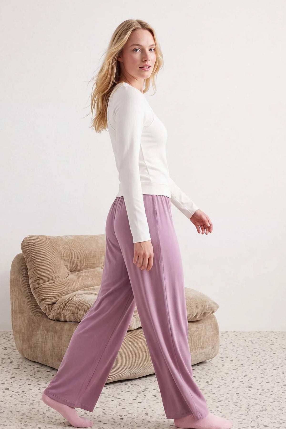 Donji dio pidžame THMAW25PJ00010 - lila [djesi-src-c14641239eb12d43487824d1b897d31c7c5ea4dfc3316f9c9fab42e0f9147c8f]