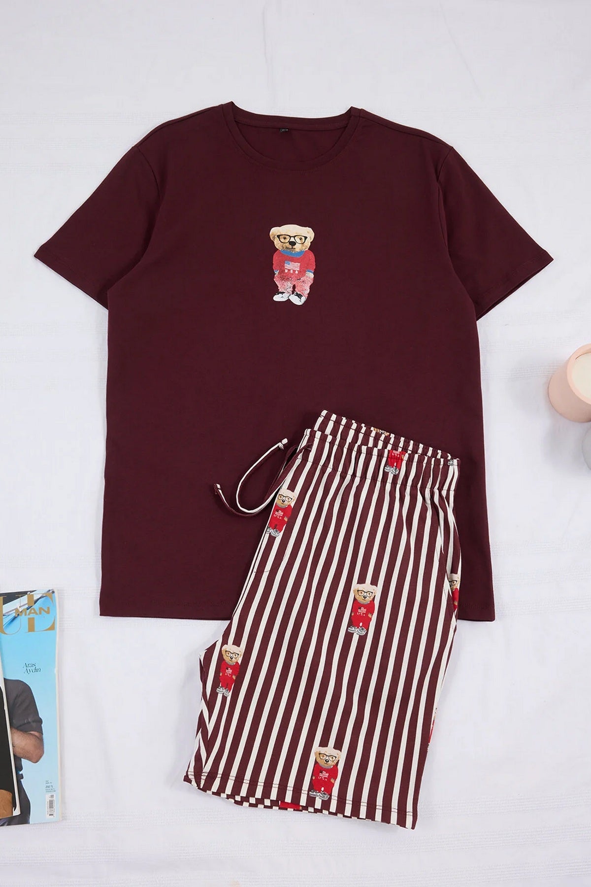 Pidžame TMNSS24PT00034 - bordo [djesi-src-238badfd85dd111ff4d806ae7138bd4ec1987c3083731dbfbccdb9b60d711c9d]