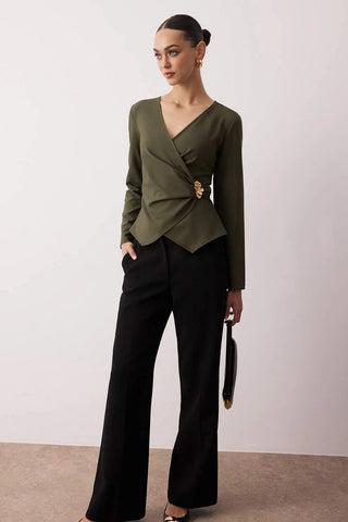 Bluze TWOAW26BZ00142 - khaki [djesi-src-4dbd570236fdae9efcdb95bd04eaae0385ce687bbcdd5297f141290aaccc500c]