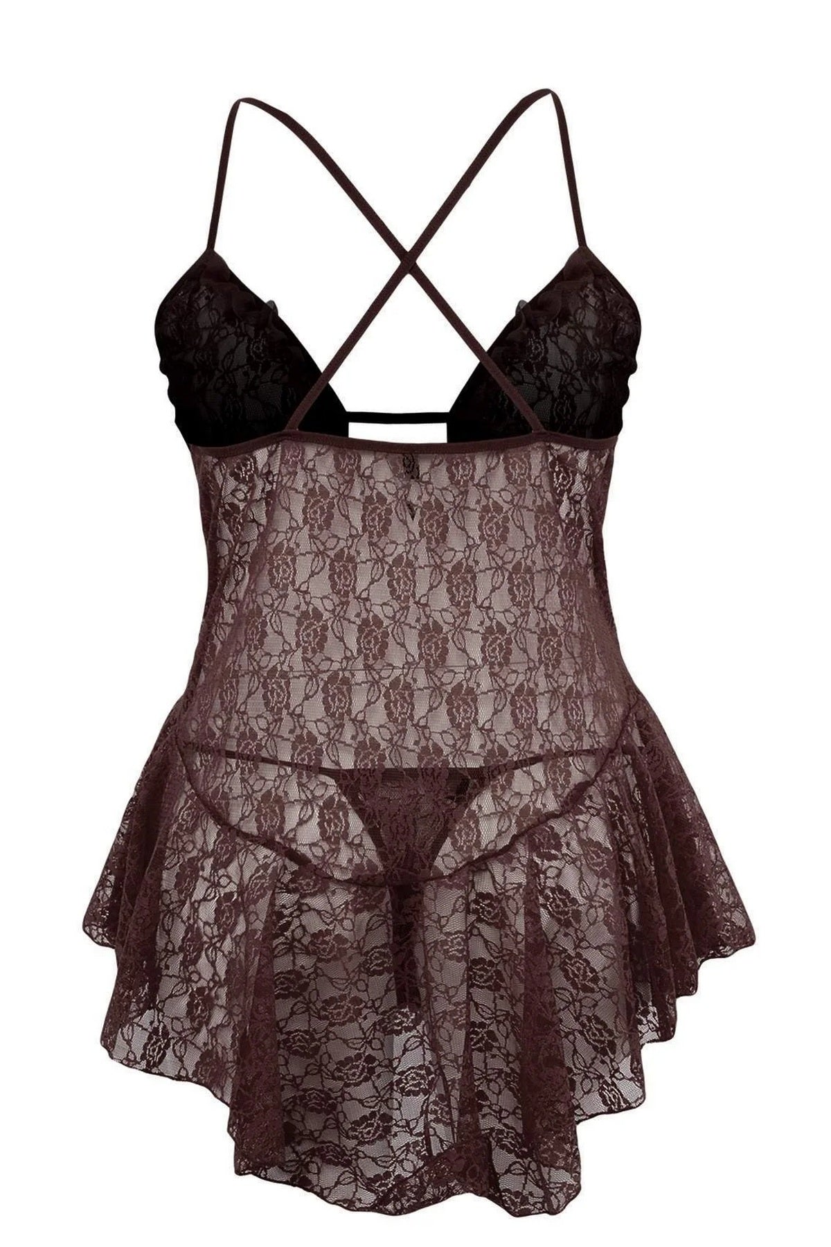 Babydoll spavaćica TBBAW26DH00002 - braon [djesi-src-9ea2cf81fee33ea3bf574f6d50931931a218c34ca64c57d382cd37df95ad36e0]