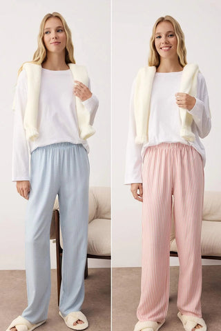 Donji dio pidžame THMAW24PJ00010 - roze [djesi-src-9fa702f615108f104af6fd8bae246e10bff2d99c9f6730868b05036cd3d778d2]