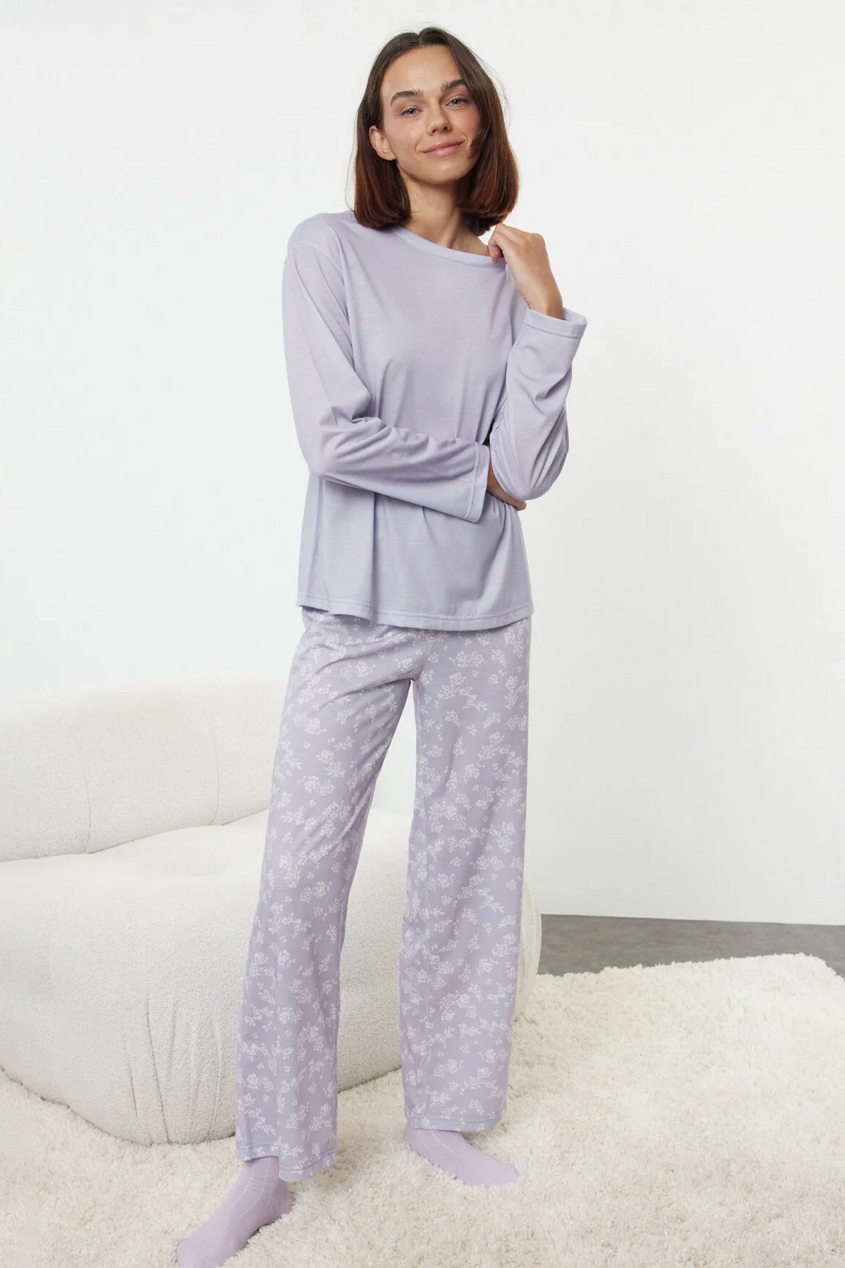 Pidžame THMAW25PT00187 - lila [djesi-src-39d6caff607e463b225d5f3ed437eb55528d799738930a1a2bd892a921ed22bd]