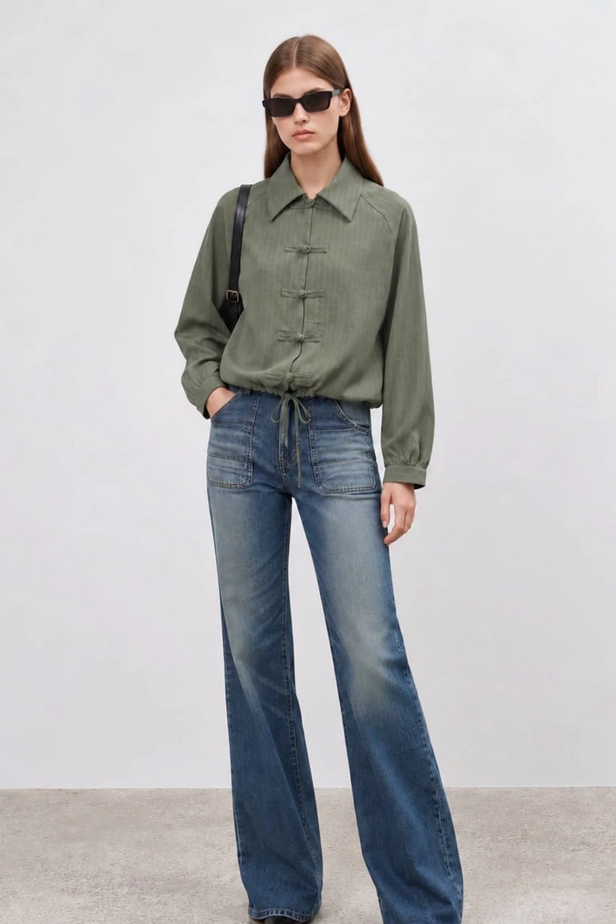 Košulja TWOAW27GO00157 - khaki [djesi-src-9788797bff1a79d7336ede17523f23bb697eda8144f1633f544595615ae5888d]