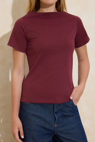 Majice TWOSS26TS00004 - bordo [djesi-src-f246aa82b2fd79fa8ea78bee762369cf31c743c3d664ab6404019751b62a66f8]
