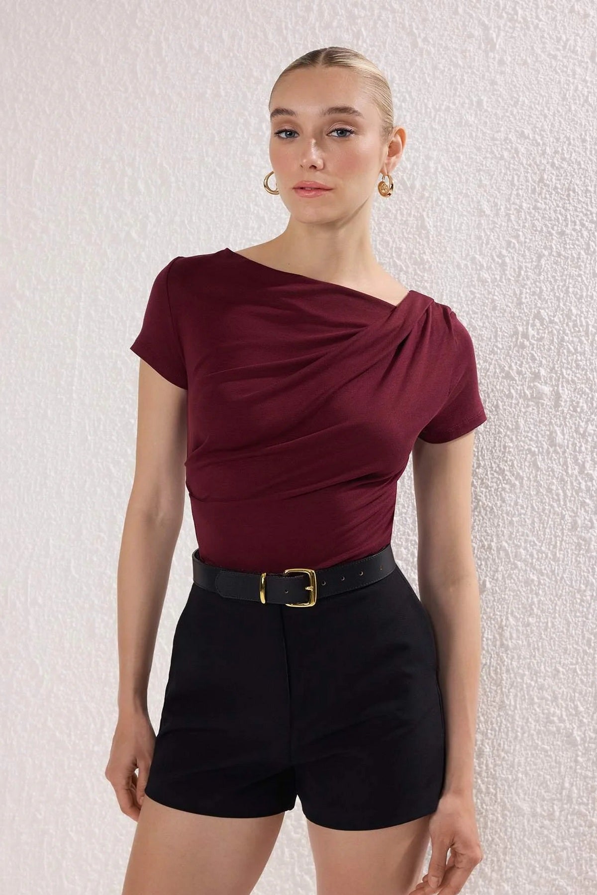 Bluze TWOSS25BZ00278 - bordo [djesi-src-cd260e8f74112ab6c34f73bf528d650e41364f8c7e41131be9e7b30fa5aa8640]