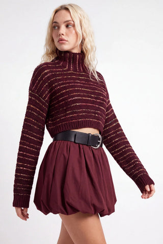 Džemper TWOAW27KZ00353 - bordo [djesi-src-75ab021bd49d0af4df2d2e4a875659b9c8810c71e7a02a505f1768dd32f785f2]
