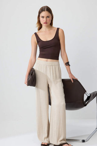 Pantalone TWOSS26PL00253 - bež [djesi-src-2e1daadeb6b1eae43b8b4b89cb294b35d7d41c2d0c546fe423338b9b82e990df]