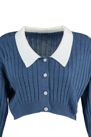 Kardigan TWOAW23HI00519 - indigo [djesi-src-ad5b19f2d2973b6d8cda616e94421def909b67766593c66193b71d5d4af4d071]