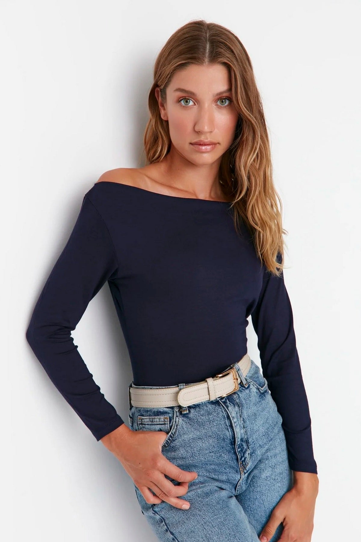 Bluze TWOAW21BZ0106 - teget [djesi-src-578ee8e349b34b8a9ef9f853f370d685fa00492ed3bd76cbd41f727c23da7031]