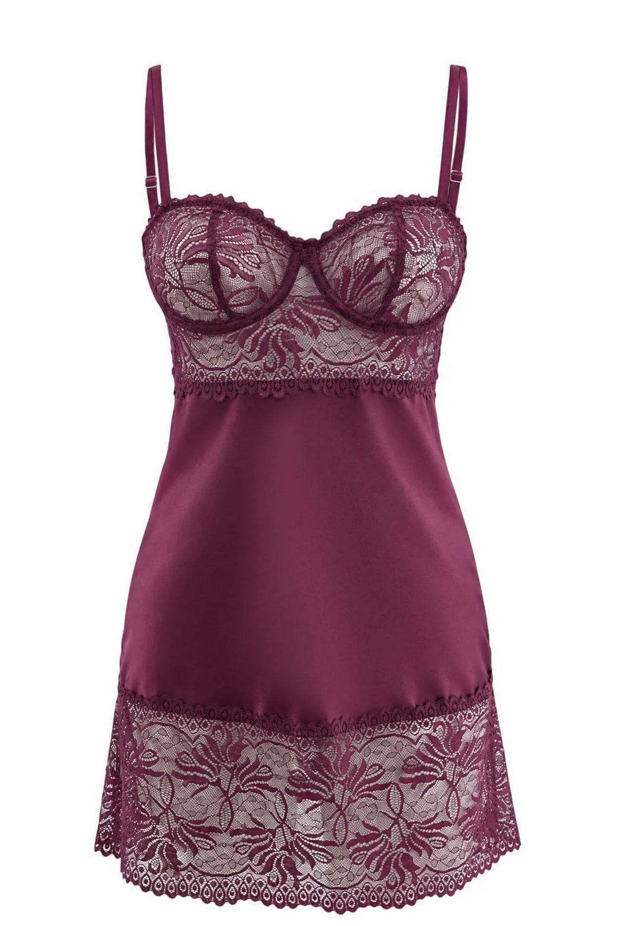 Babydoll spavaćica THMAW27LL00003 - šljive [djesi-src-69028ed46290a0e1dfeeb8b0d8bbbd064d6352c72eab57089693f49882279823]