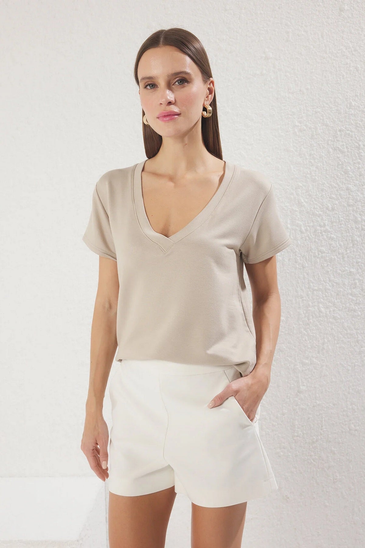 Majice TWOSS25TS00196 - bež [djesi-src-6ea06b2425011a3731b9b2efbce67cf658022cb6155b9b7029c1e49ae771b076]