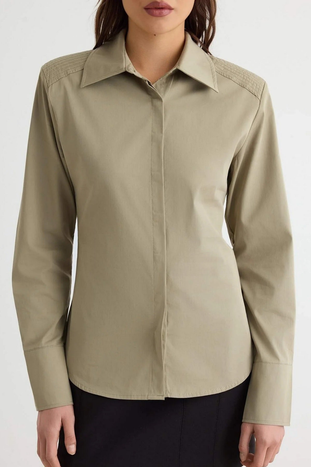 Košulja TWOAW27GO00142 - khaki [djesi-src-a4a6237ec7057848fd0d4ca8466412f3fe9036b769bdc8de2a38cfc467a446c0]
