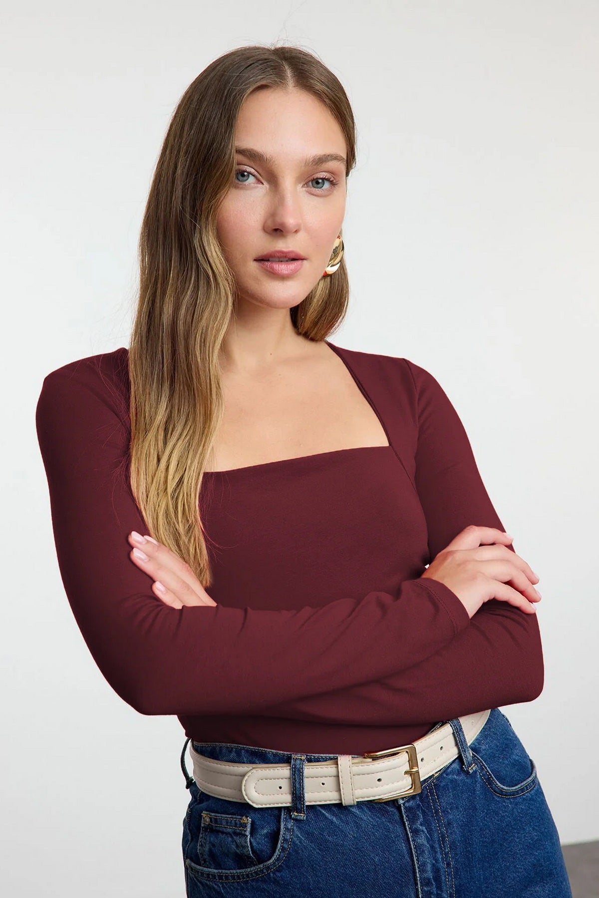 Bluze TWOAW25BZ00194 - bordo [djesi-src-45f402937daea2f61288eb0baf490fa80426741026e365ba57d24179e74000a9]