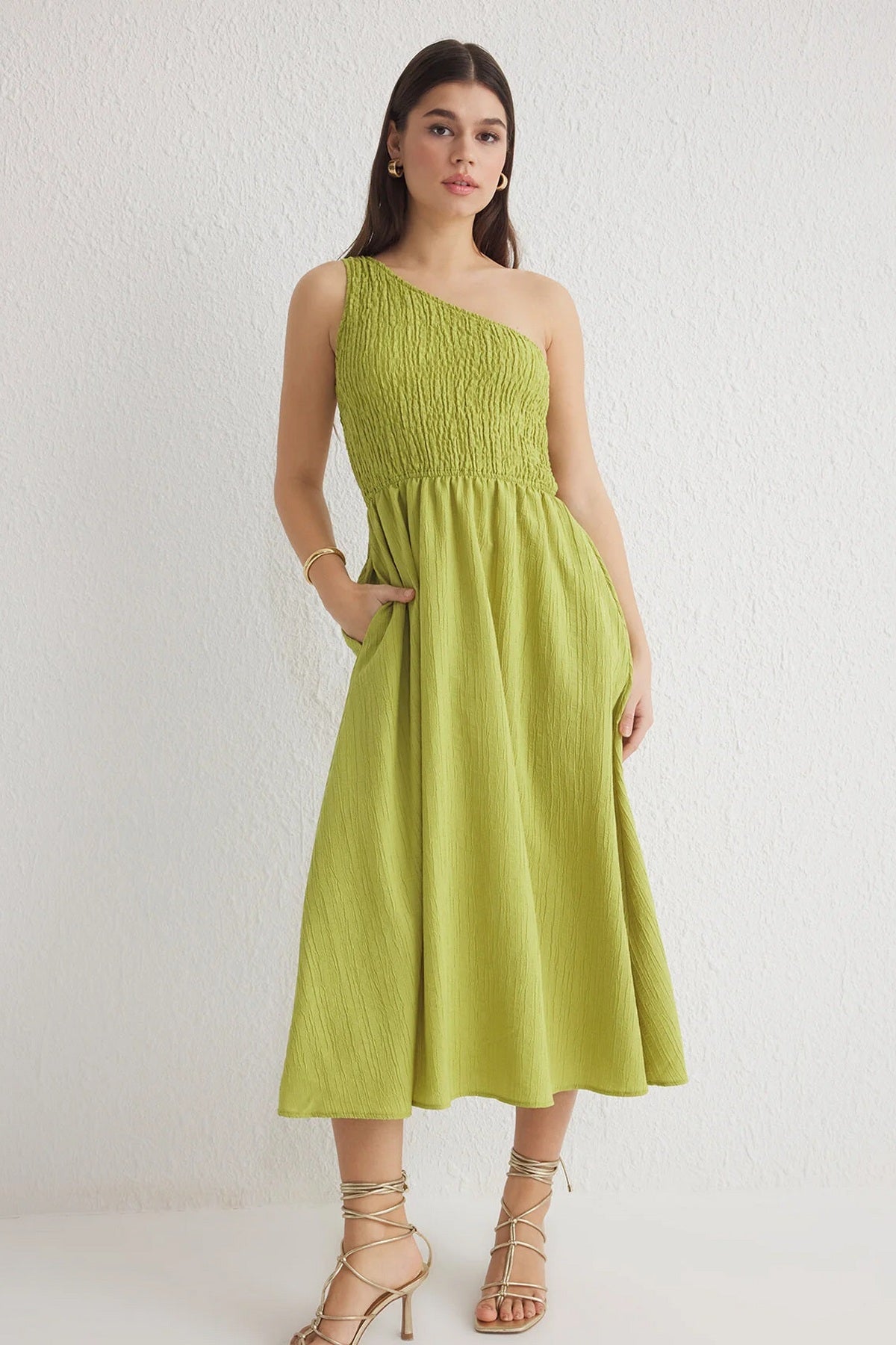 Haljine TWOSS23EL01830 - khaki [djesi-src-f7c8dac5bd6df8fbff5b7546814e44fd5d5988699085a23e9a70da78752915c2]
