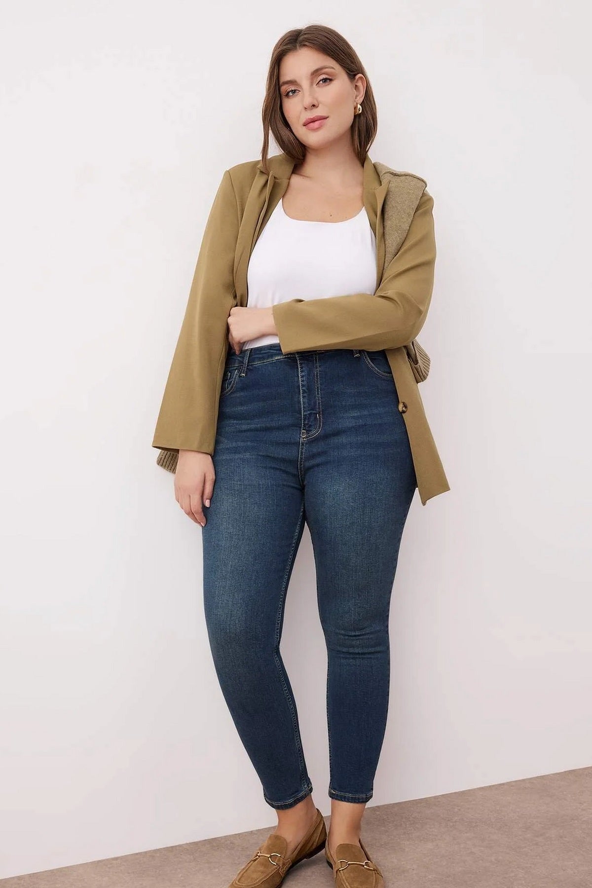 Jeans TBBAW23JE00000 - zelena [djesi-src-fda504673aedd8b25a26a7f239a01b7ade1177e216bd72a82f5dca109e28594e]