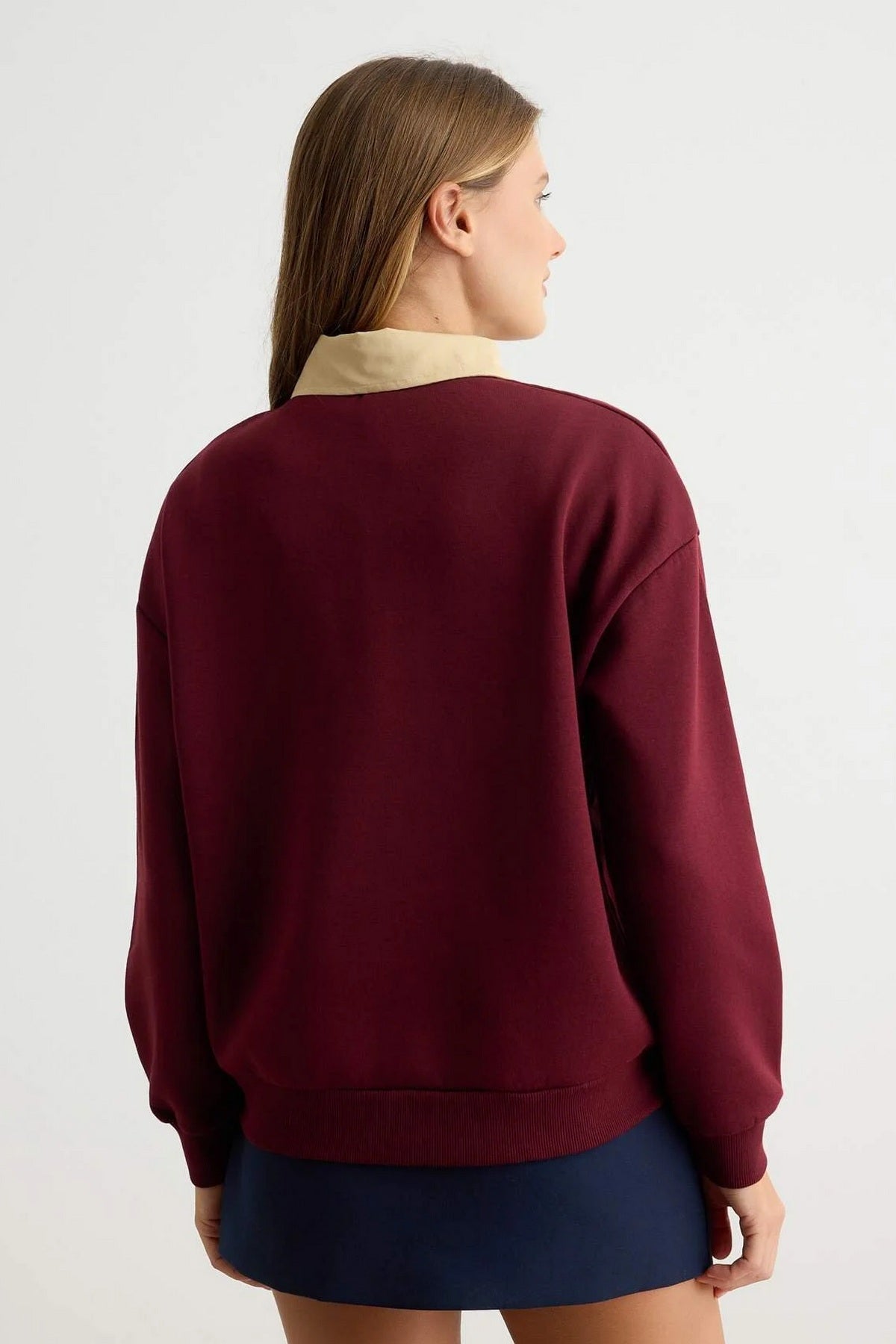 Dukserica TWOAW27SW00159 - bordo [djesi-src-5e315380802694000af94b34900aaa5bf151499e19281a331c1614769ee797e7]
