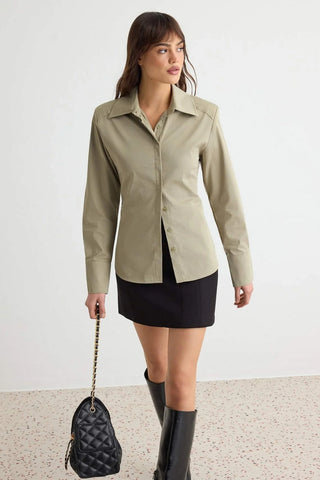Košulja TWOAW27GO00142 - khaki [djesi-src-f9a6075880f40b2e6602fe6fdbc8abc5feb65c958983e9bdd93967000ce6ba0e]