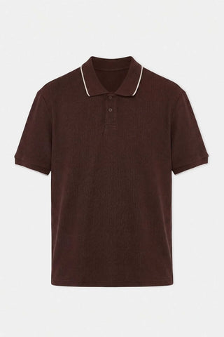 Polo majica TMNSS26PO00020 - braon [djesi-src-348f68a1b3341a857410dbebc437f86dff8e55c31338b7947302e1d35d3e8de6]
