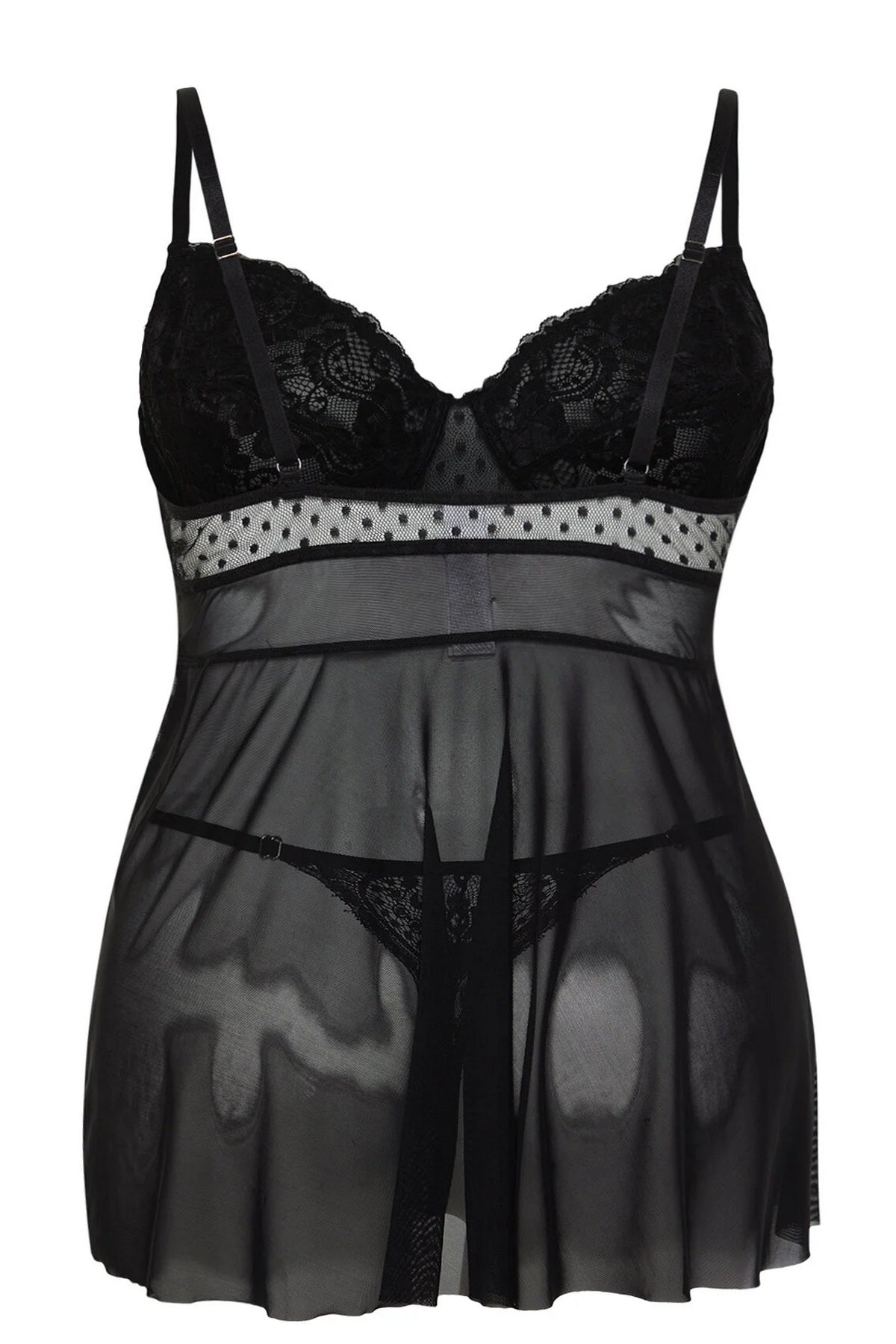 Babydoll spavaćica TBBSS24DH00001 - crna [djesi-src-6a8f3d4ed84d2ed165426c8f01fa80030857486f54c97f2647b8b78b6090a878]