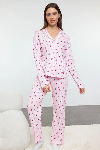 Pidžame THMAW25PT00057 - roze [djesi-src-adc9c8e5afc8eac75812f8652637f8b3218a976bc7b8731653b4d324f39097a2]
