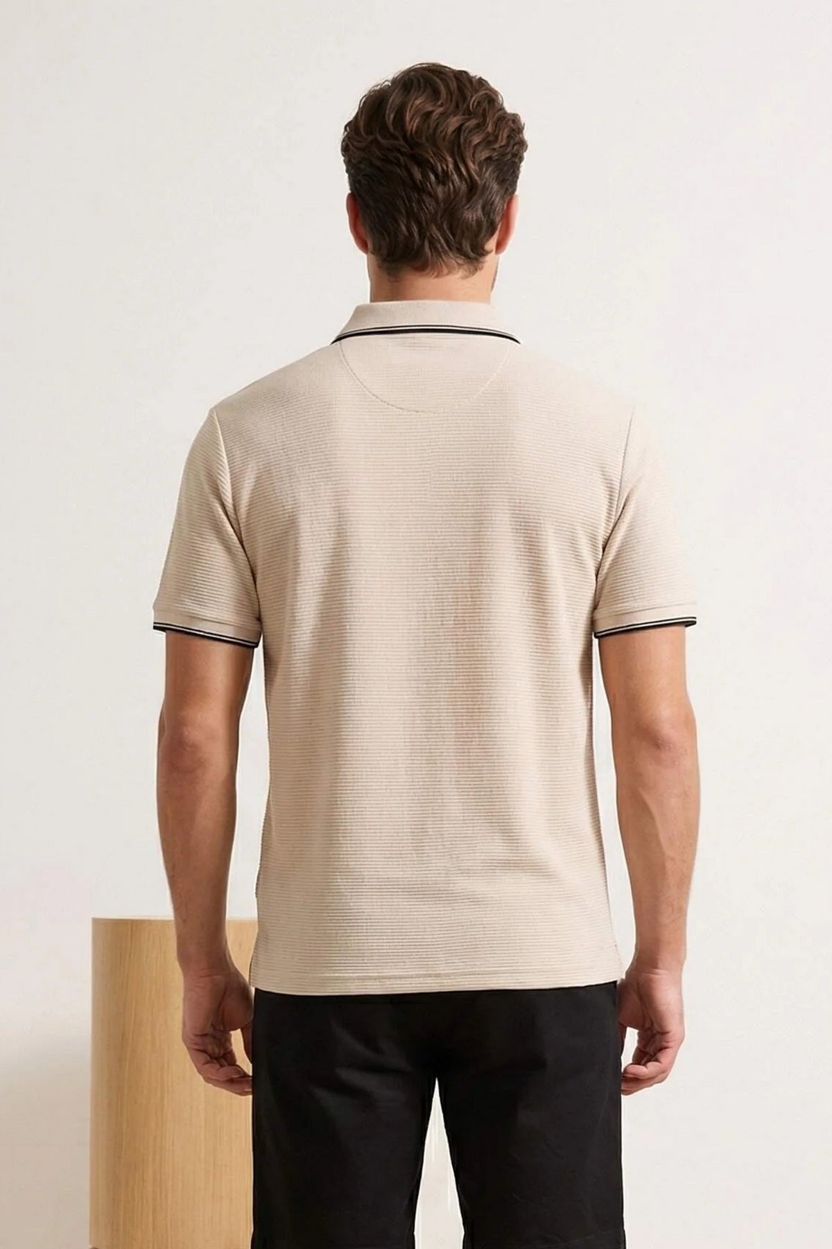 Polo majica TMNSS26PO00021 - bež [djesi-src-32fbd7e93462e9647b37ce649a4f991c49ffba9f251713ff730c3937be30ffe6]