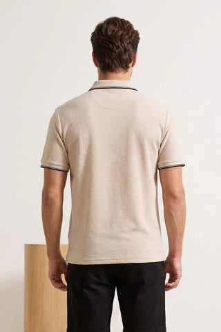 Polo majica TMNSS26PO00021 - bež [djesi-src-32fbd7e93462e9647b37ce649a4f991c49ffba9f251713ff730c3937be30ffe6]