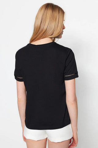 Majice TWOSS23TS00012 - crna [djesi-src-ec69143336990220aac380fd306469ab7129aa28be66177773f2b326db400565]