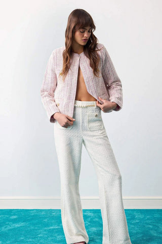 Pantalone TWOAW27PL00080 - ekru [djesi-src-3b08fc9ce803965a4ce67bd3381178a3342f0be6962f4d53cc5018de9bb6d787]