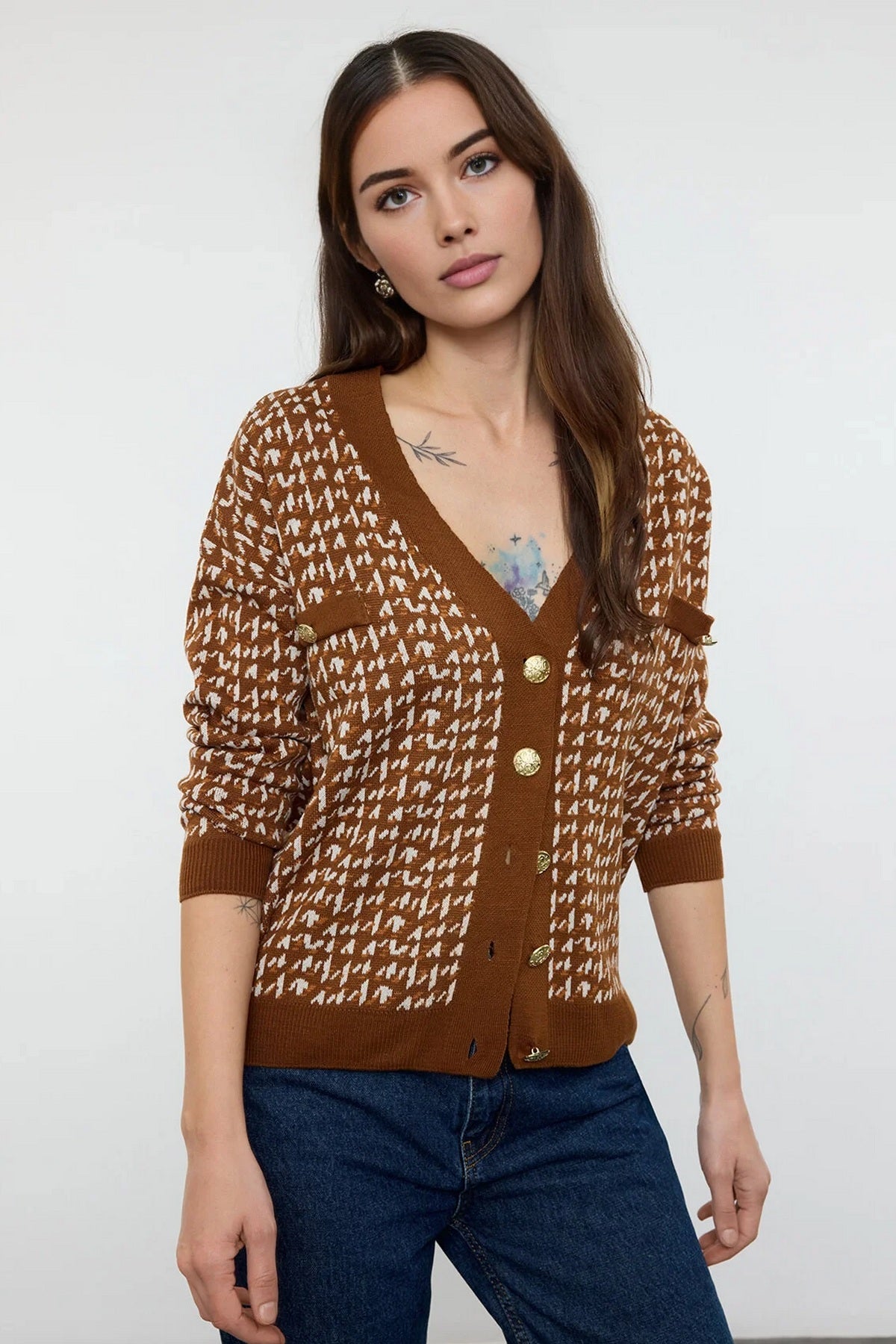 Kardigani TWOAW22HI0268 - braon [djesi-src-6bdf50a932fcab5d1dc5f1e4db3ea18f29679d874daf01fe3eba5d15aec3f2ec]