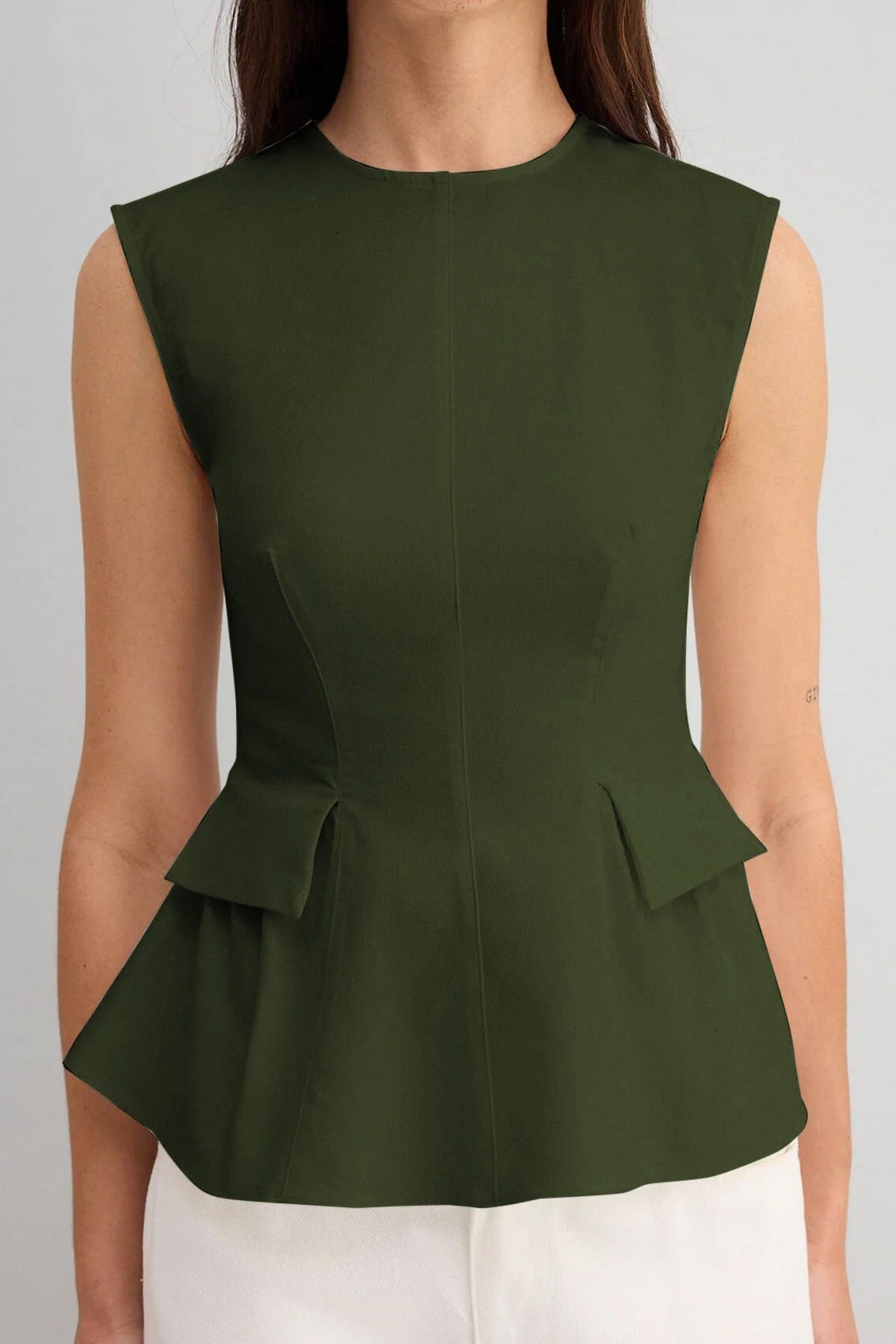 Bluze TWOSS25BZ00538 - khaki [djesi-src-3ff85b36e47f852205237091ea99e9efe1c624ffd844d6240a7f8bb7461a1ff3]