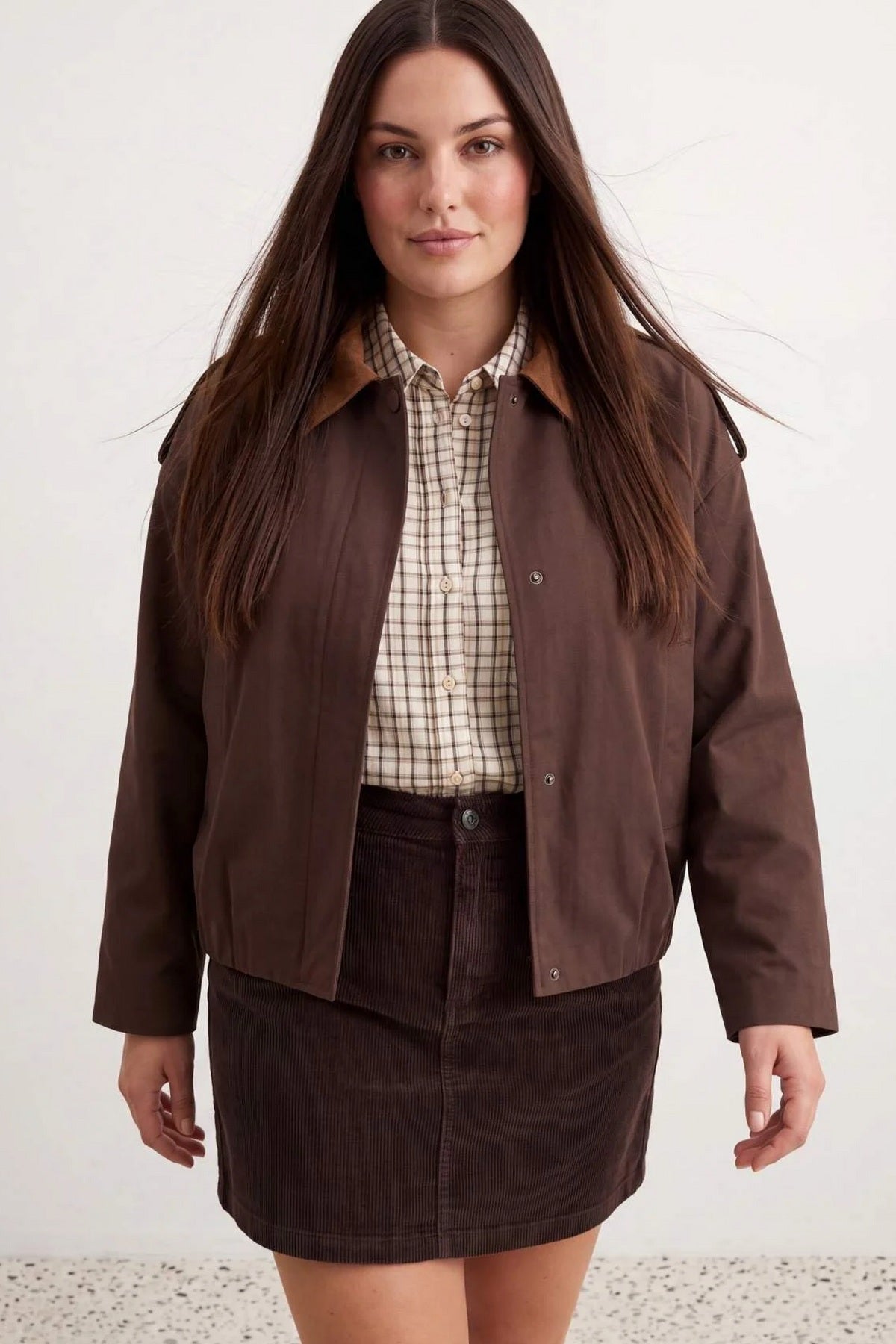 Jakna TWOAW27AW00027 - braon [djesi-src-e3465488fbf17ed0716de4d37089c0600dd50b46b22f890dc51c4845df6ccf6f]