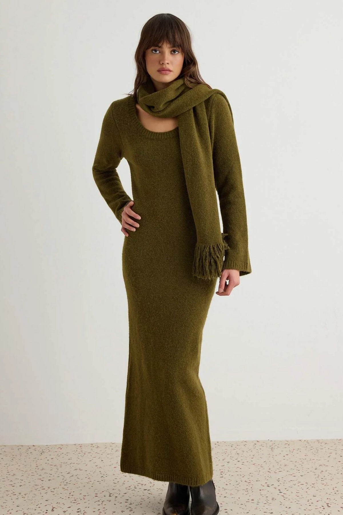 Haljina TWOAW27EL00239 - khaki [djesi-src-b851b90072b73410cbd9b4cbcbbde500607457a0c7b4fbfb5c8b1f6db545d2ed]