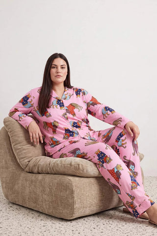Pidžame TBBAW27AI00004 - roze [djesi-src-30a2f16f8268ec47b76880ef5ee314a1af092dad3343c50927d5b5687fac6e01]