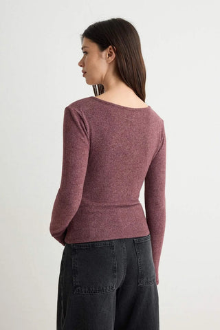 Bluza TWOAW27BZ00413 - šljive [djesi-src-97c82c455327182716a6480d2db6d4e56bb8878aadbbf6d6d9462273aaf346d8]