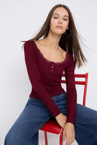 Bluze TWOAW26BZ00106 - bordo [djesi-src-38028f61dead472ba148ad31699794e57ce47c317c188a07bd596a2f7a2d906a]