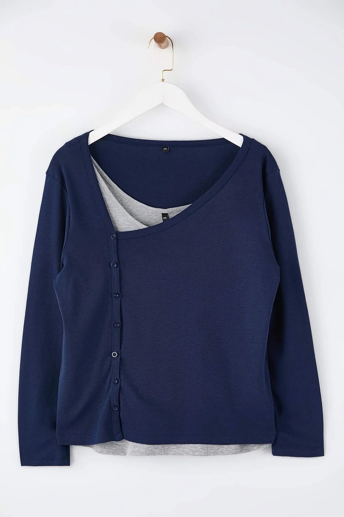 Bluze TBBAW26AF00089 - teget [djesi-src-da17918bbf9e83a9624352f25548c9cfb2bcc5efa0b7b2f29a3c469160d6cb36]