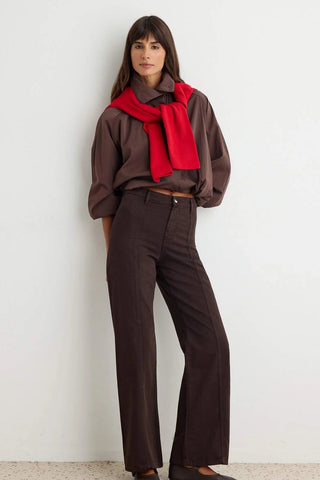 Jeans TWOSS25JE00034 - braon [djesi-src-e4b8edb7c453b6100314f41915606f366385eb6b3d277e35d66fb1c5ec62e373]