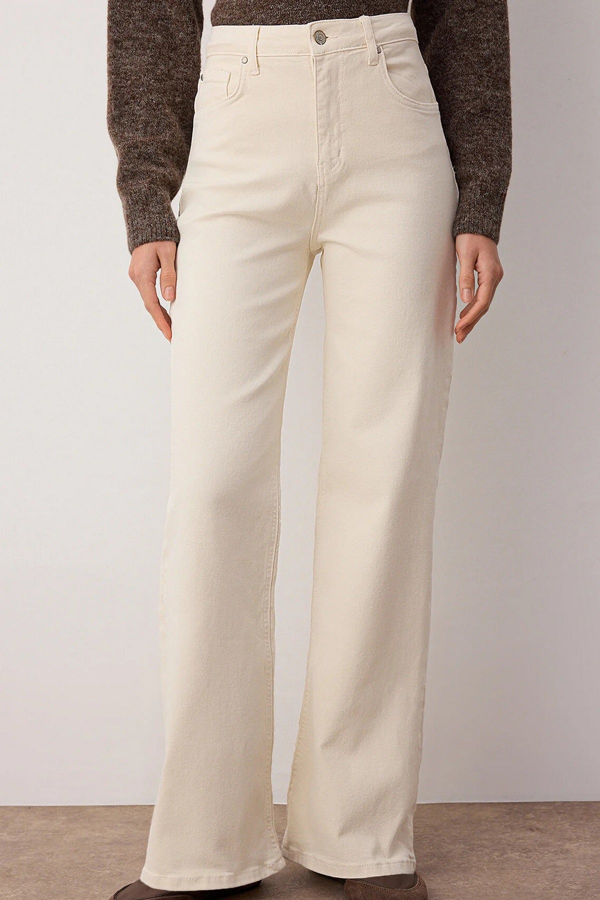 Jeans TWOAW25JE00309 - ekru [djesi-src-f4f84093238618f3862ae0cbf64b468d45d15dab4d96d0211a38c43c0f8ec58f]
