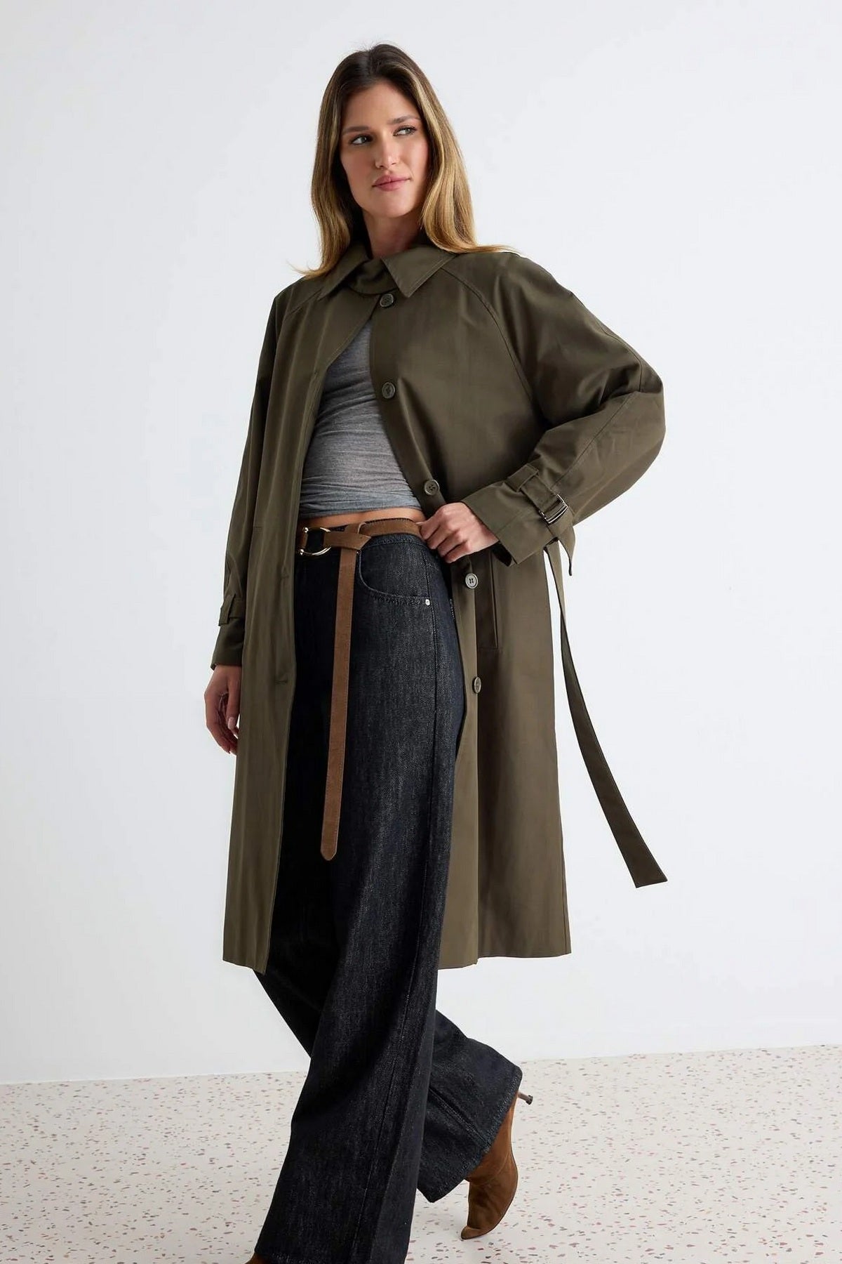 Baloneri TWOAW27TR00022 - khaki [djesi-src-e5ff01233e4b1bcf3098845a47d06668dc1dd54303dc5cfcccbbf7ac6f407e84]