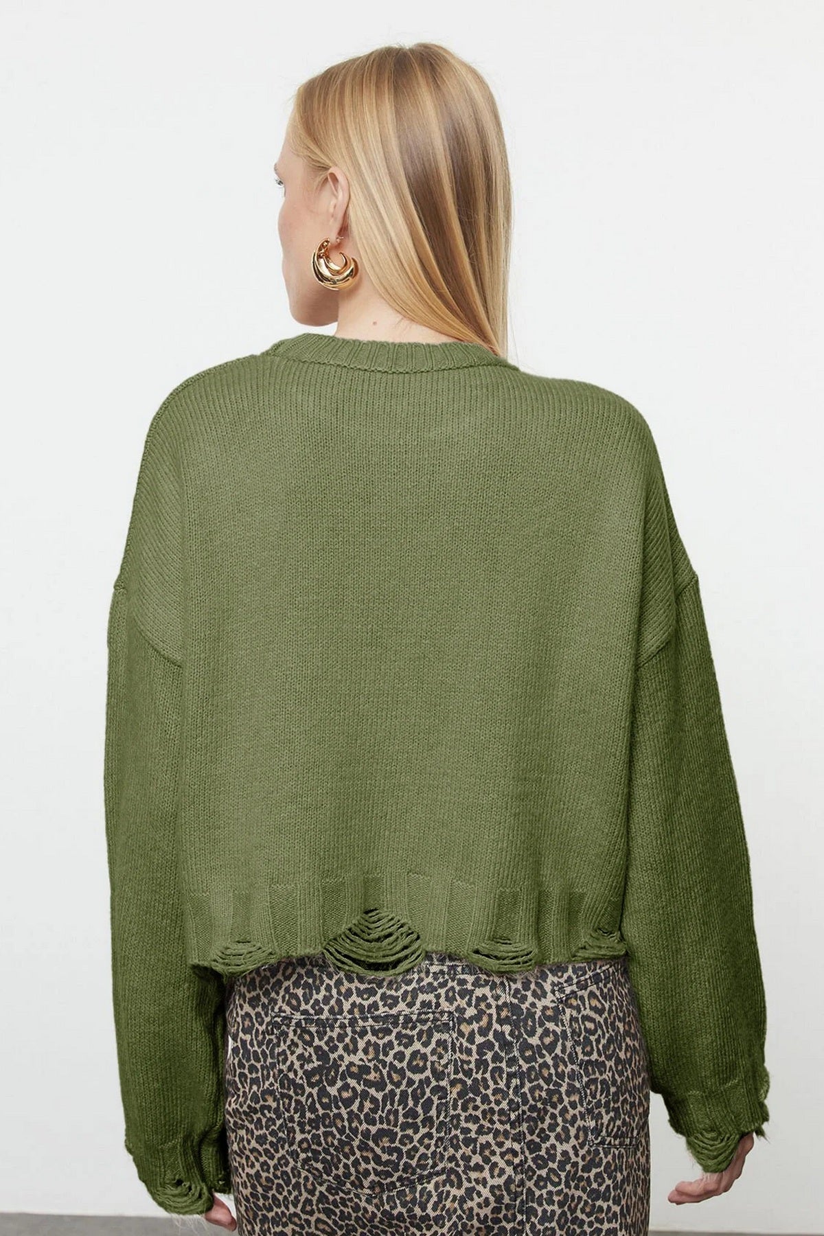 Džemper TWOAW24KZ00319 - khaki [djesi-src-17d489b97dcf5478837d2cd770175046526decc62fd86cb984dfec66a45f74e1]